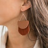 Fringe Leather Earrings