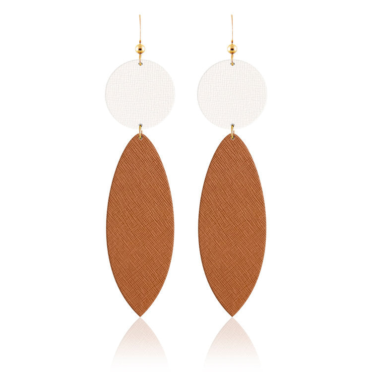 Surf Bauble Leather Earrings