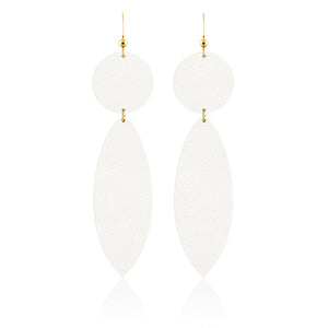 Chantilly Surf Bauble Leather Earrings